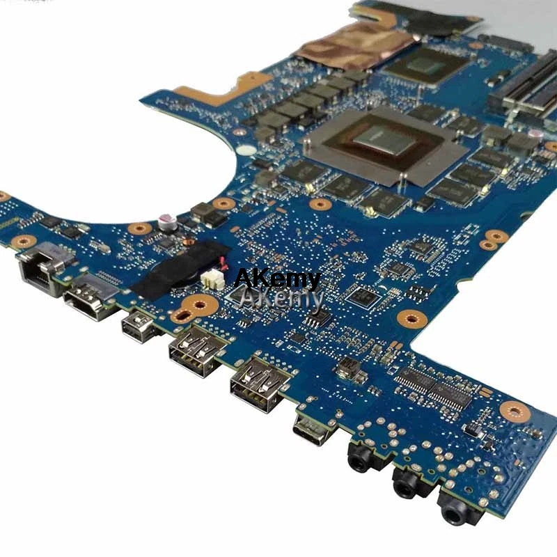  Akemy G752VS Mianboard For ASUS G752VM G752VML G752VS G752VSK Motherboard i7-6700HQ GTX 1070M/8GB G