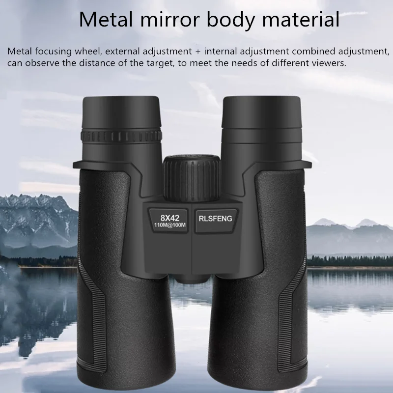 Hd Binoculars 8x42 Waterproof High Power Binoculars Professional Zoom