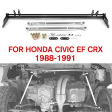 Тяговое управление Тяговая штанга подвеска передняя стойка для Honda Для Civic EF для Honda CRX 1988-1991 Тяговое управление Тяговая штанга подвеска передняя стойка для Honda Для Civic EF для Honda CRX 1988-1991