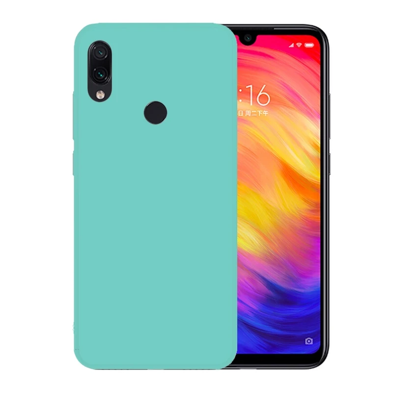 Прозрачный мягкий термополиуретановый силиконовый чехол для Xiaomi Redmi Note 8 7 Pro 6 S2 Примечание кожи красные, черные матовый Scrub чехол Redmi K20 7 Go Примечание 5 Plus - Цвет: Зеленый