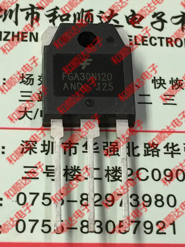 Оригинальный Новый/2 шт./FGA30N120AND TO-3P 1200V 30A | Обустройство дома