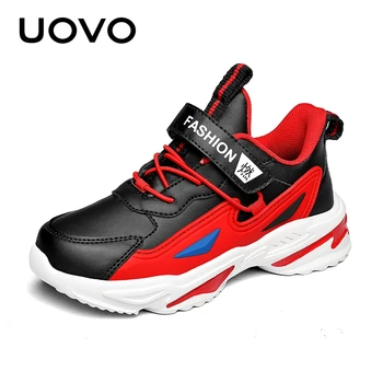 

Fashion Kids Shoes Running Boys And Girls Light Weight Sport Shoes Autumn PU Upper Shoes Children Sneakers #28-40