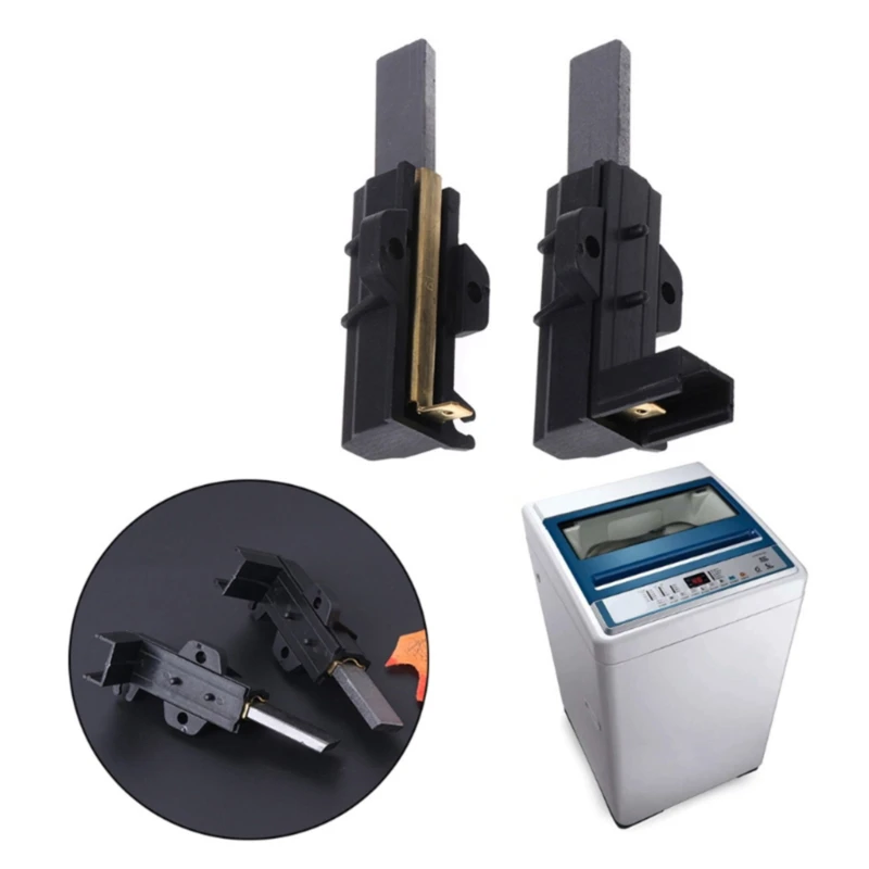 New High Quality 2Pcs/Set Washing Machine Motor Carbon Brushes L94MF7