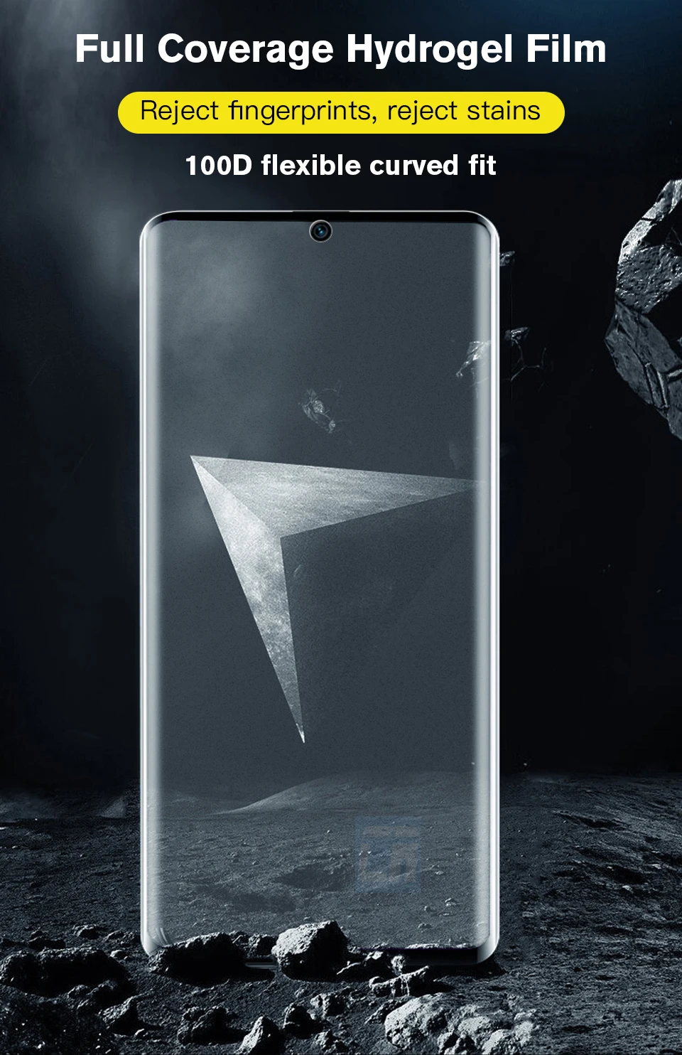100D No Fingerprint Matte Hydrogel Film for Samsung galaxy  Note 10 9 8 S10 S9 S8 Plus Screen Protector on Samsung s10e Film 1