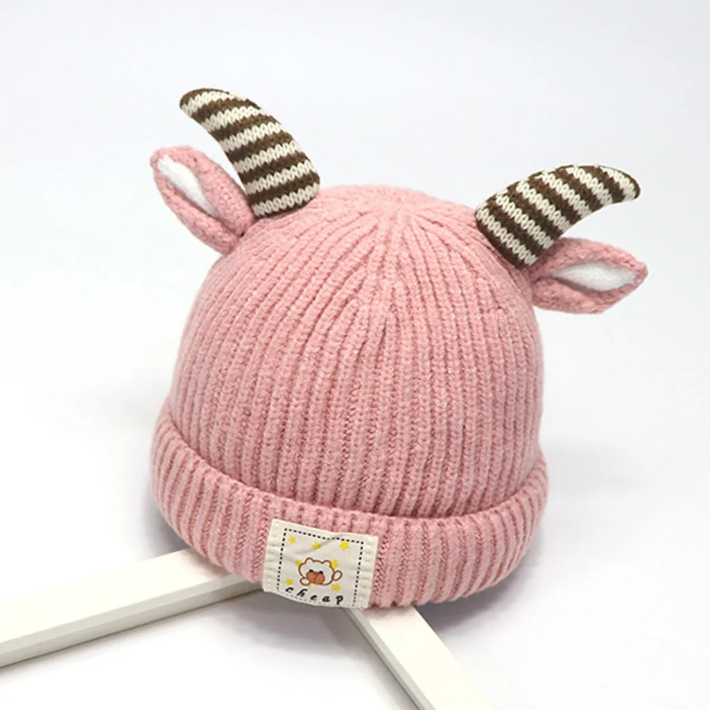  Fit 2-8Years Winter tKnitted Cute Cap kids