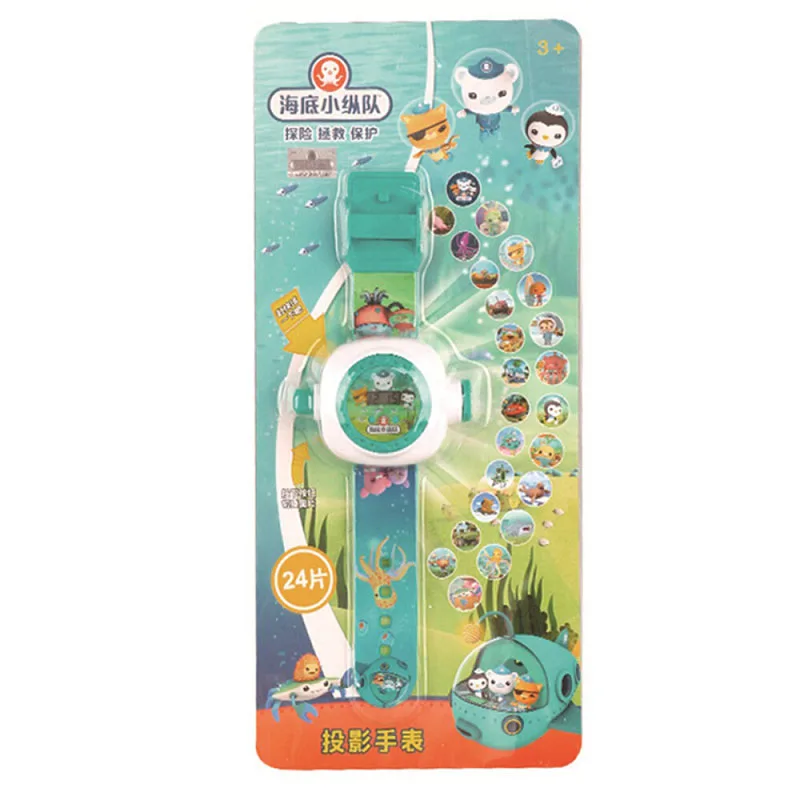Детские игрушки KaKBeir Octonauts маленький подарок Мультяшные часы Проекционные