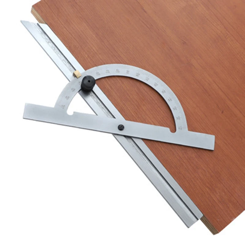 10-170  Angle Gauge Tools Stainless Steel Caliper Measuring Tools Stainless Steel Adjustable Angle Protractor 4