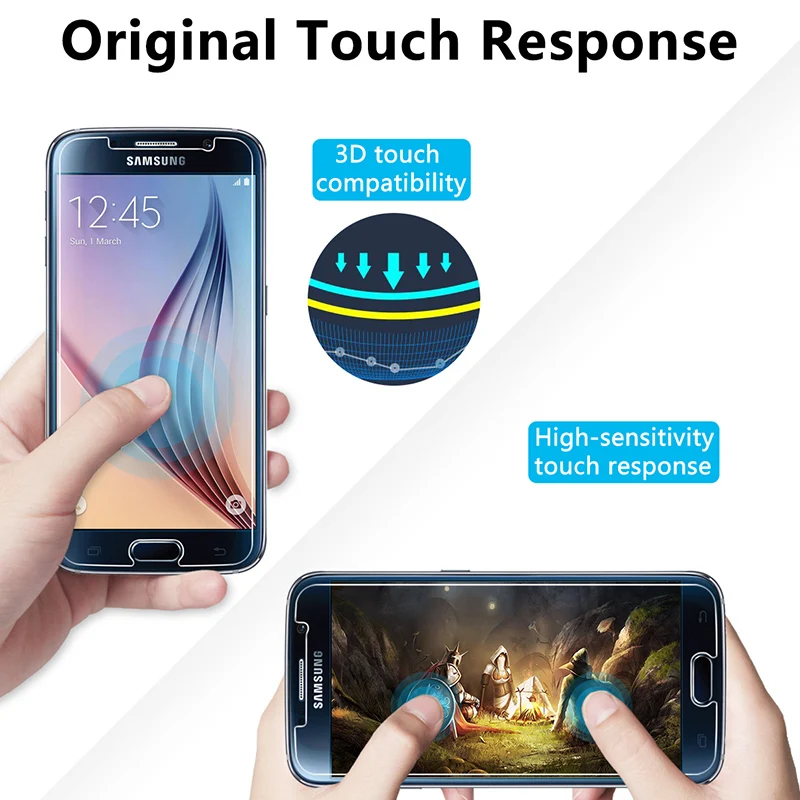 9H HD закаленное стекло для samsung Galaxy S4 Mini S3 Neo экранное стекло для samsung S6 Duos S5 Mini S7 закаленное стекло на Galaxy S2