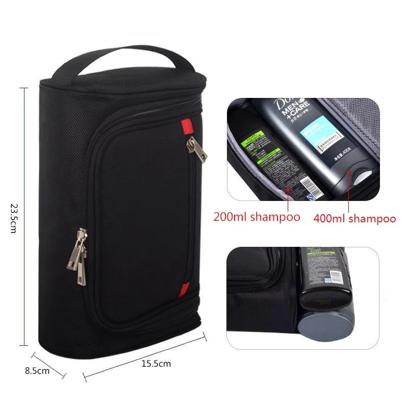 Storage Bag Toiletry Bag Washing Supplies Storage Bag Product Storage Bag Men Waterproof Travel Toiletry Beautician Wash Bag Bathroom Leather Business Shaving Bag Ladies Shower with Sturdy Handle