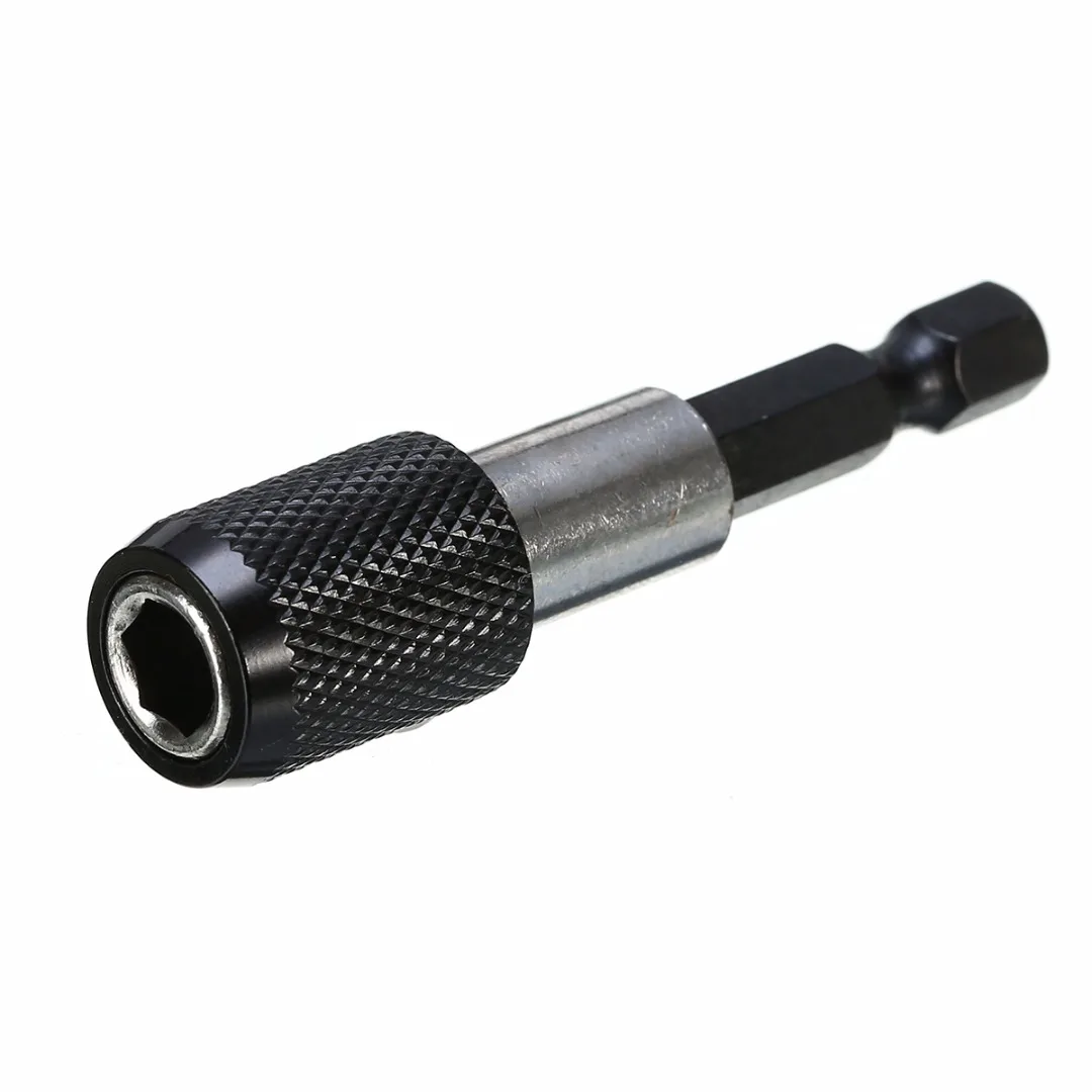 

1Pcs 1/4" 60mm Hex Shank Magnetic Quick Release Screwdriver Bit Drill Holder Metal For Electric Drill