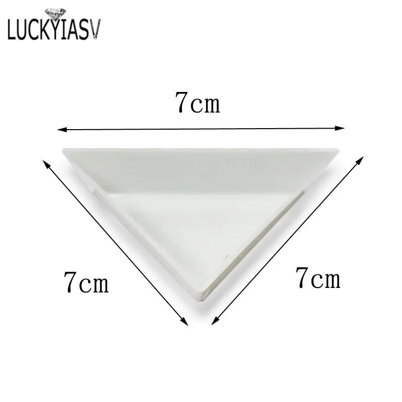 1pc Plate Новинка, инструмент для сверления ногтей с двумя головками, многофункциональное сверло с восковой головкой, ручка для сверления ногтей, треугольный сверлильный диск - Цвет: 1pc Plate