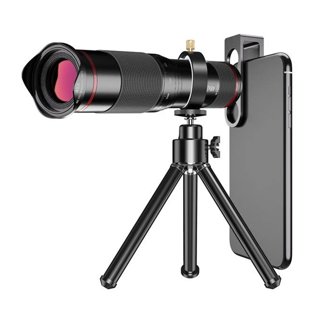 48x HD Telephoto Lens for Smartphone Powerful Zoom Monocular With