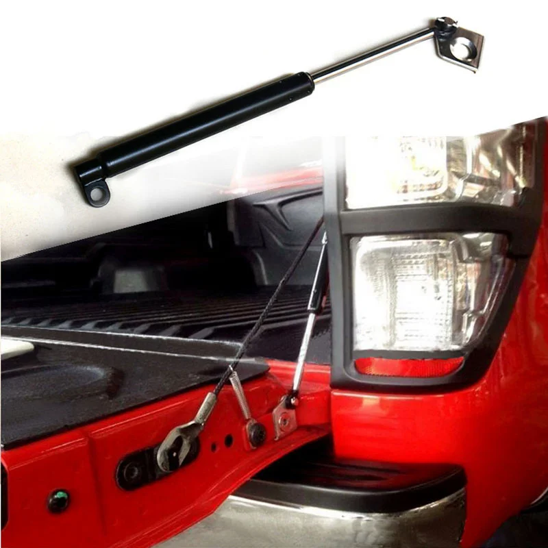 Spring Steel Rear gate Damper Tailgate Slow Down & Easy Up Strut Set for FORD RANGER 2012-Car Accessory rear gate damper strut set