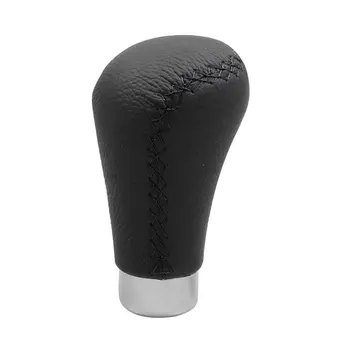 

Shift handball leather manual or automatic car gear car modification gear shift head leather red line podium head