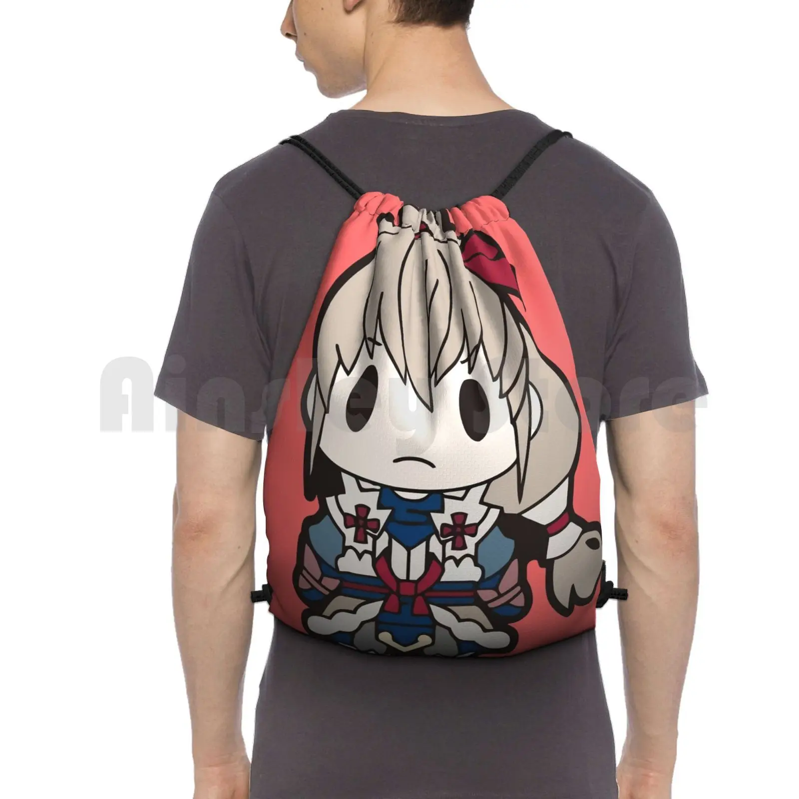 Fire Emblem Fates : Takumi Chibi Zaino Borsa Con Coulisse Equitazione Arrampicata Borsa Da Palestra Takumi Fire Emblem Fire Emblem Fire Emblem