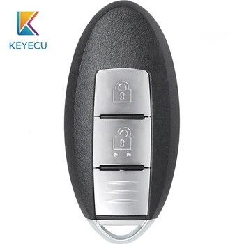

Keyecu S180144102 Car Smart Remote Key for Nissan Qashqai X-Trail Keyless Entry Controller for Continontal PULSAR 433.92MHz