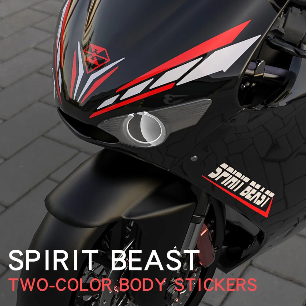 Мотоциклетная наклейка Spirit Beast аксессуары водонепроницаемые для Benelli Honda Yamaha Triumph