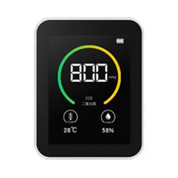 

co2 meter sensor air quality monitor gas detector Air Tester Air Quality Analyzer with Temperature Humidity Display 400-5000PPM