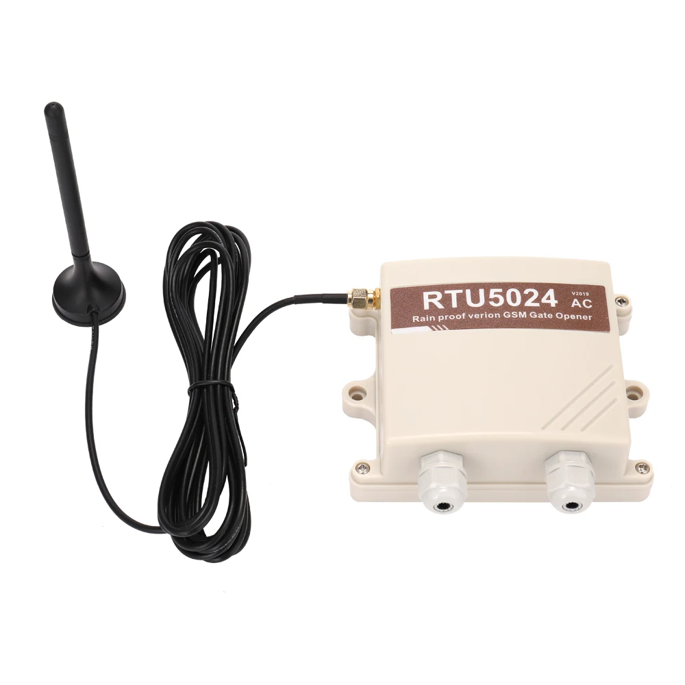 

Gate Opener 2G/3G RTU5024 Programmer Version GSM Gate Opener Relay Switch Remote Access Control By Free Call App Support