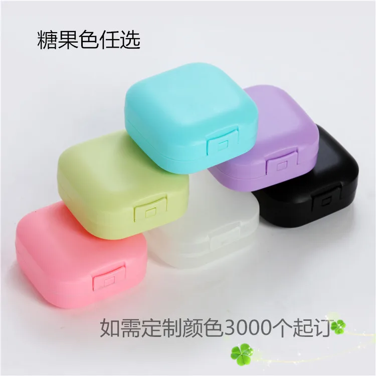 Круглое мыло коробка с крышкой водонепроницаемый герметичная мыльница Baby Soap Box OEM ручной работы Подарочная Коробка для мыла настраиваемая