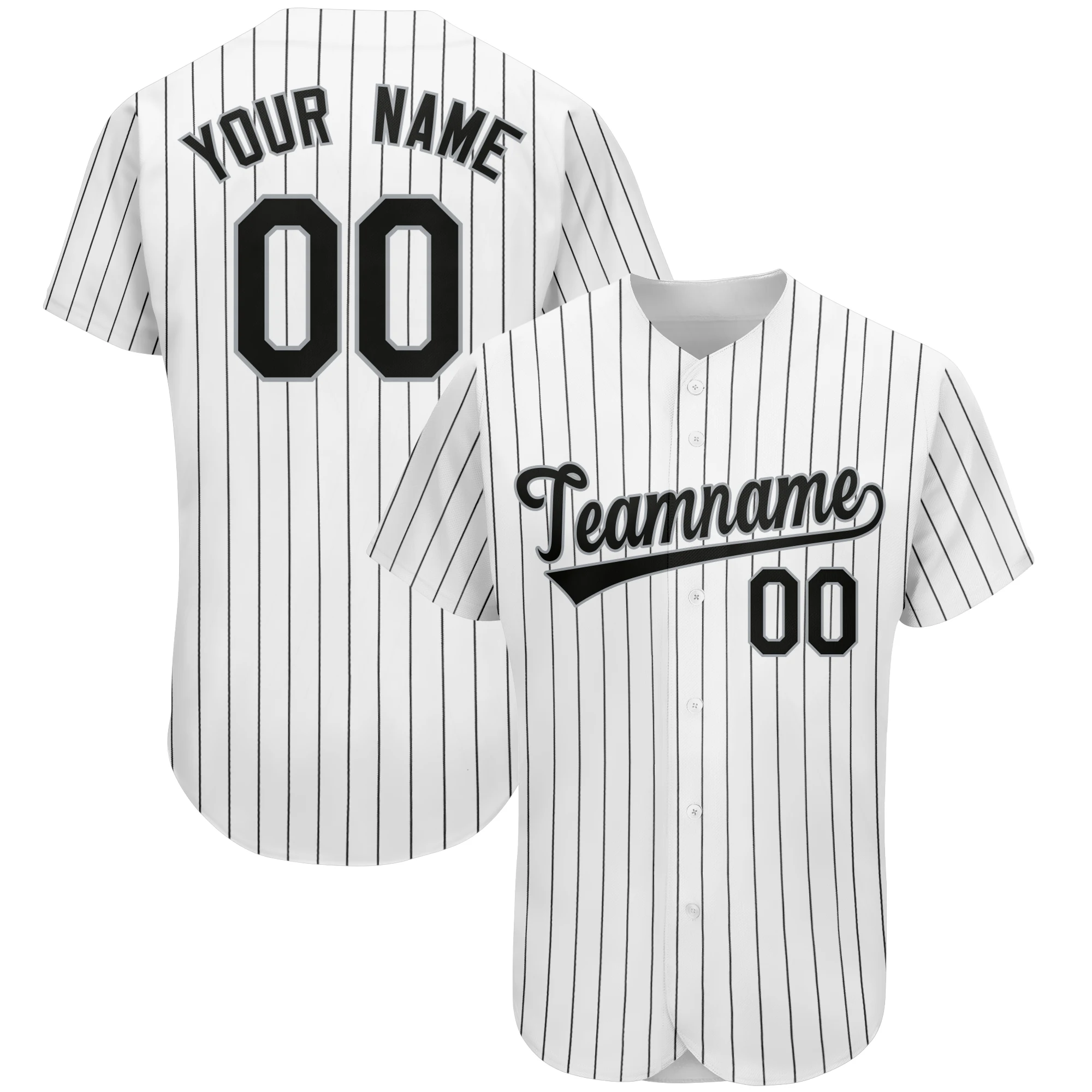 Baseball Jersey Embroidered Team Name/Number Breathable Soft Short-sleeve Hip Hop Streetwear for Men/Women/Youth Big size