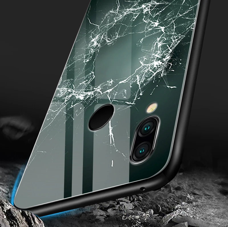 Чехол для телефона huawei Enjoy 9s закаленное стекло чехол Mate20 Lite Pro Nova 2 3i 4 P Smart+ P20 P30 Honor Play Модный яркий корпус
