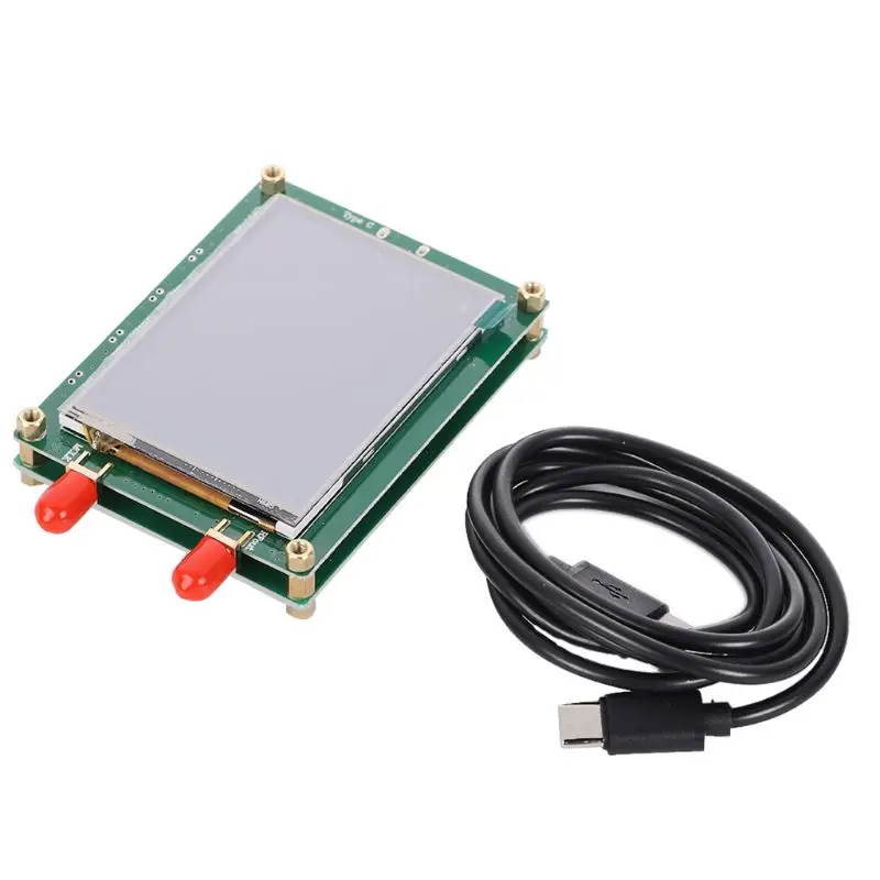 

ADF4351 35M-4.4G RF Signal Generator PLL Sweep Frequency Generator Touch Screen R9JC