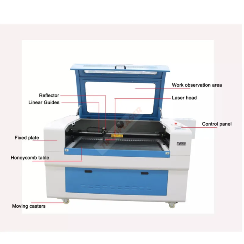 

2021 Small Laser Cutting Machine 1390 Engraving Machine 100w/130w/150w/180W CO2 Laser Cutter for Acrylic Wood Plywood