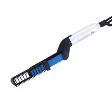 Многофункциональная расческа для волос, электрическая щетка для волос, выпрямитель для бороды, аксессуары для укладки, щипцы для завивки, быстрый стайлер для волос для мужчин