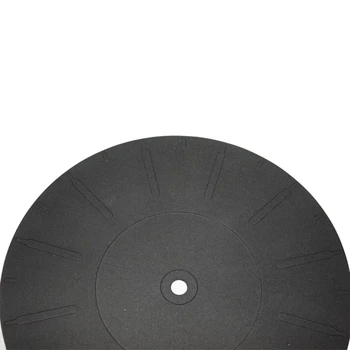 축음기 Turntabl hxbe에 대 한 170mm Anti-vibration 실리콘 패드 고무 LP Antislip 매트