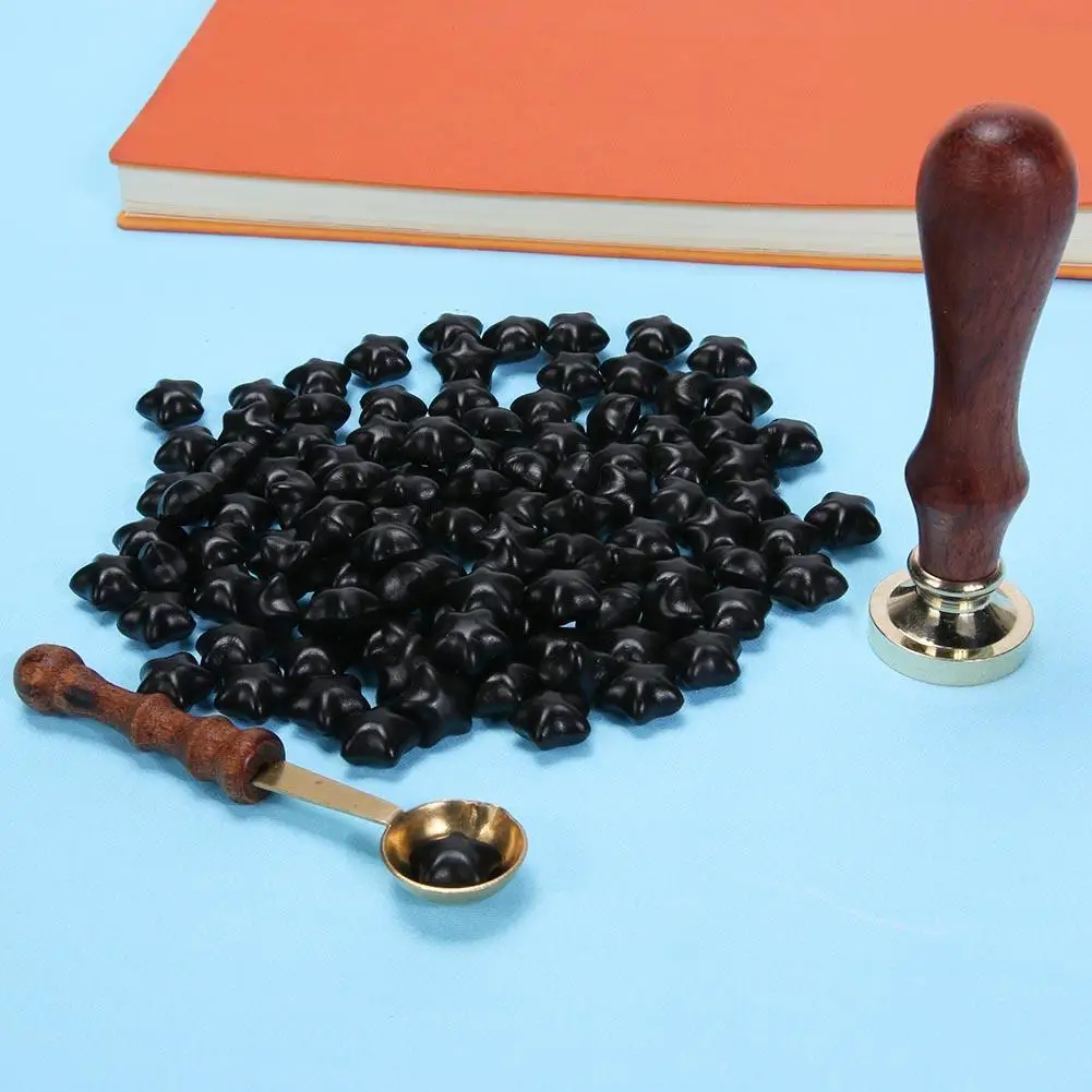  100* Sealing Wax Beads For Retro Seal Stamp Wedding Envelope Invitation Card Use - 4.00049E+12