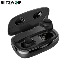 BlitzWolf-auriculares TWS BW-FYE3 Pro, inalámbricos por bluetooth V5.0, auriculares estéreo HiFi de llamada HD con Control táctil, batería de 2000mAh, Auriculares deportivos