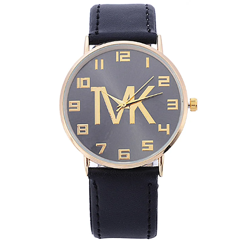 

Zegarek Reloj New Casual TVK Men Women Sports Watch 4 Colourr Leather Belt Digital Dial Ladies Dress Quartz Watches Gift