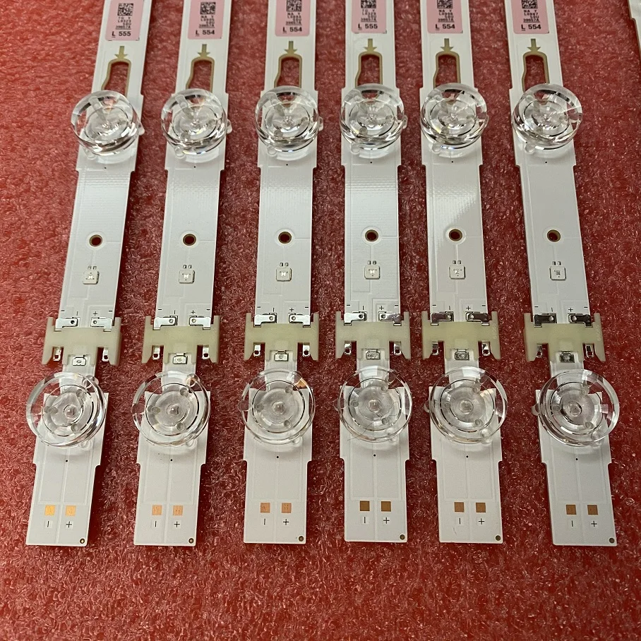 LED backlight For UE50MU6100 UE50MU6125K UE50KU6000W UE50KU6000U UE50KU6000K UE50MU6100W UE50MU6100U UE50MU6100K V6DU-500DCA-R2