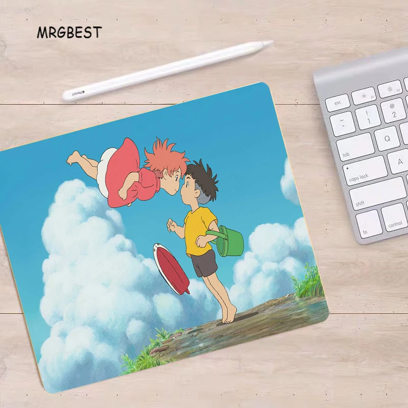 Anime Cartoon Goldfish Princess Mouse Pad Small Size 220x180mm Natural Rubber Play Mat Big Promotion for Fans | Компьютеры и офис