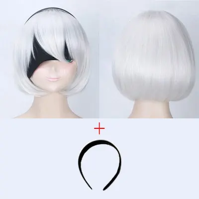 A DM COS jorha 2B сексуальный наряд Nier Automata, костюм для косплея, женский костюм для ролевых игр, костюмы для девочек для вечеринки на Хэллоуин, нарядное платье - Цвет: A