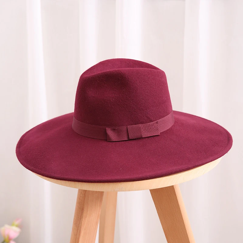 Chapeu feutre Дизайнерская Женская Шляпа Fedora Для Laday с широкими полями Sombreros джазовая церковная Кепка Панама Fedora top Hat LM020