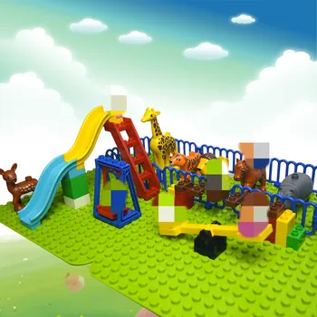 

Large Building Block bricks DIY Big size set Dot Brick Toy accessories Compatible All Brands Big block Parts D62663