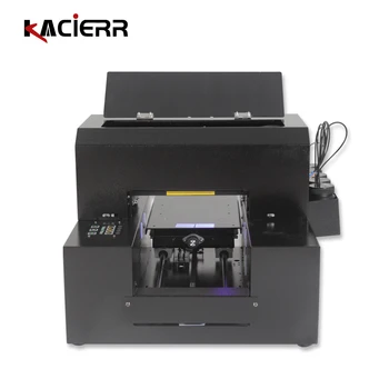 Billig A4 Kleine UV Drucker Druck Handy Shell PVC Platte/metall Platte Miniatur Piezoelektrischen Druckkopf Kontinuierliche Tinte Liefern