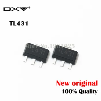 

50pcs/lot TL431 431 SOT-89 Precision Supply Voltage Reference IC Chip New Original