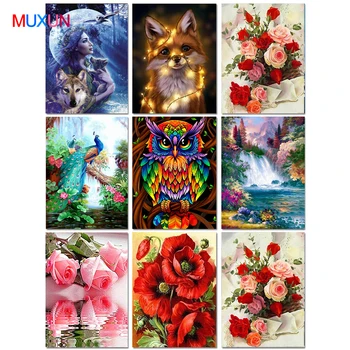 

5D Diamond Painting Home Animal Landscape Character Cross Ctitch Kit Wall Stick Full Drilling Embroidery Diamond Painting Rp496