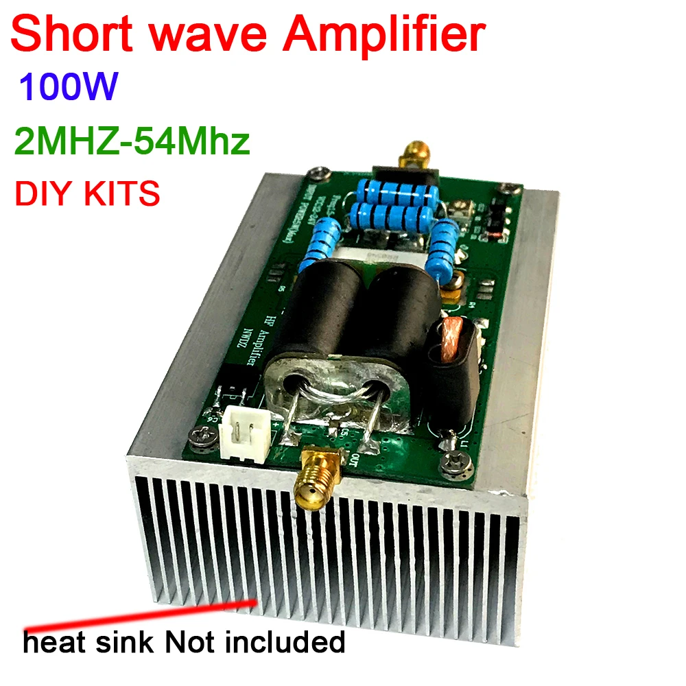 2018 Diy Kits Mrf9120 100w Ssb Linear Hf Power Amplifier For Yaesu Ft817 Kx3 Cw Fm Integrated