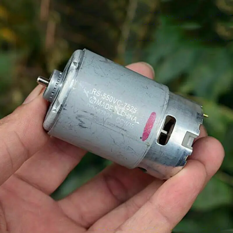 MABUCHI RS-550VC-7525 DC 12V 17800RPM высокая скорость мощность мини электродрель инструмент