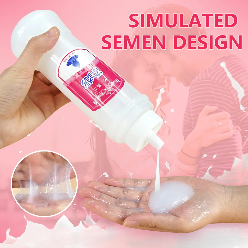 500 ML Simulate Semen Water Based Personal Lubricant For Sex Lube Products Oil Vaginal Anal Lubricant Adult Toys Sex products