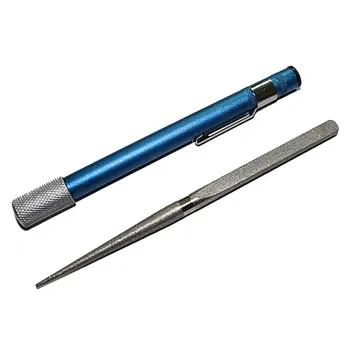 

Alloy Pen Sharpener Bar Sharpener Sharpener Pen Sharpening Stone Outdoor Sharpener Grinding Fish Hook Grinding Blade