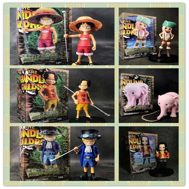 

One Piece/Navigation DX Child Version Saab Luffy Ace Female Emperor Baby Elephant Childhood Bonnie Boxed Garage Kit