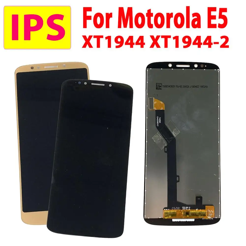 5.7&quot Original For Motorola Moto E5 XT1944-2 XT1944-4 LCD Display Touch Screen Digitizer XT1944-1 Assembly XT1944 | Мобильные