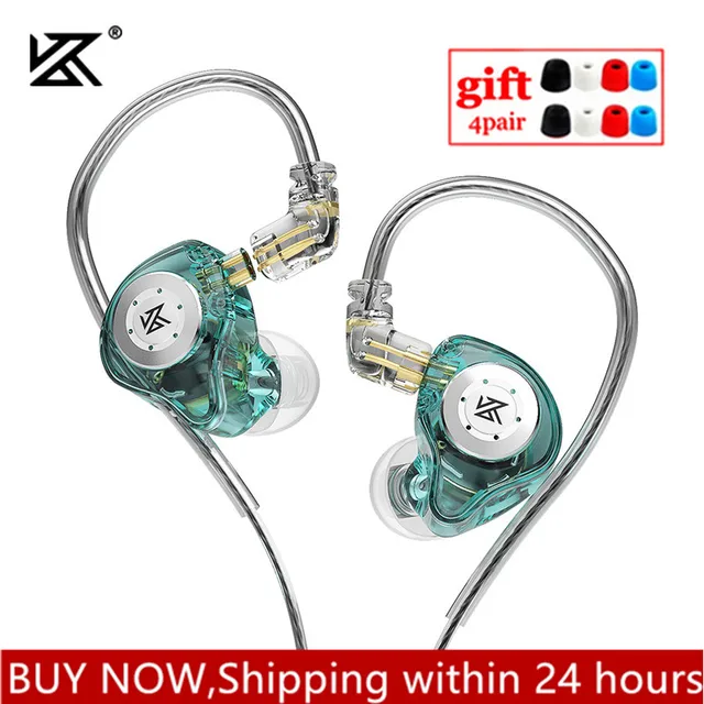 KZ EDX PRO Dynamic Earphones HIFI Bass Earbuds In Ear Monitor Earphones Sport Noise Cancelling Headset KZ EDXPRO MT1 CSN ZST SKS 1