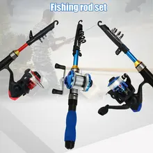 Newly Fishing Rod Pole Reel Wheel Kit Portable Tackle Accessories Ceramics Guide Ring for Sea Lake S66