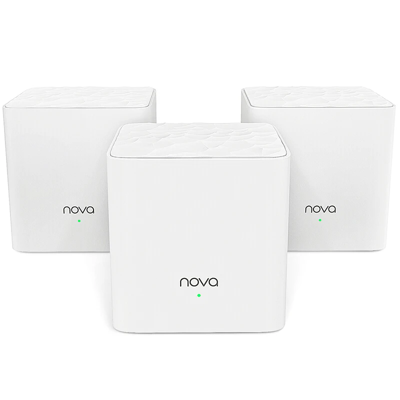 Tenda-enrutador inalámbrico Nova MW3 Nova, repetidor de puente inalámbrico de doble banda para Wifi en casa, AC1200